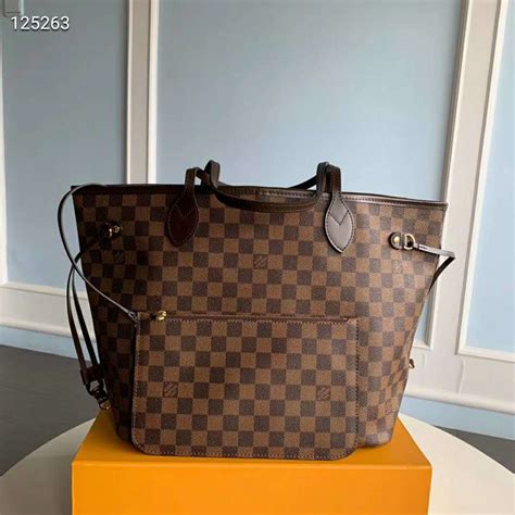 louis vuitton neverfull monogram or damier ebene